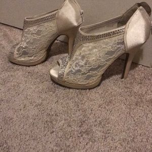 Heels, worn once for a wedding
